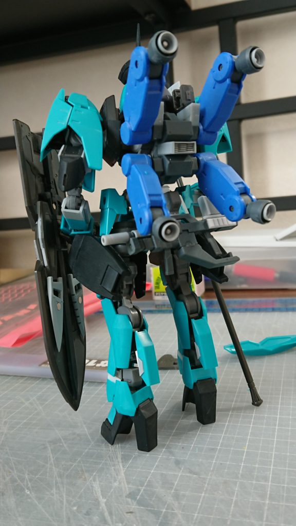 塗装前バックショット。