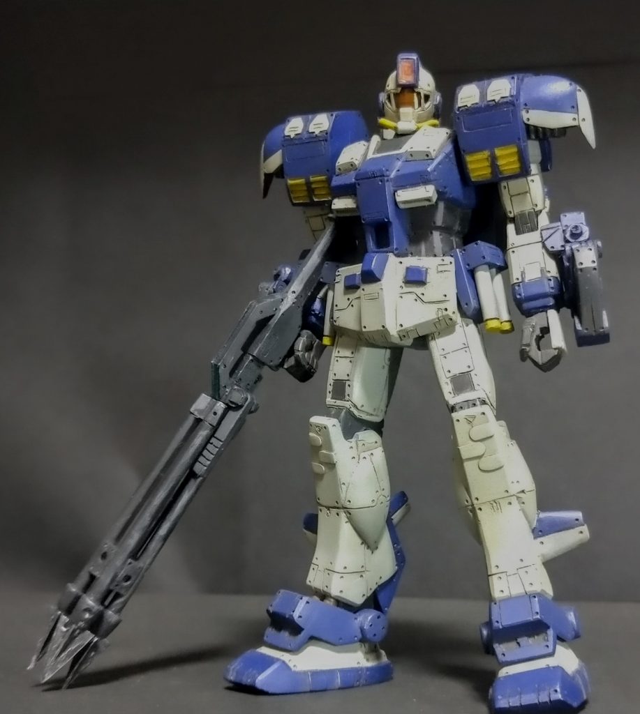 この機体もまたFGガンダムから作りました😊