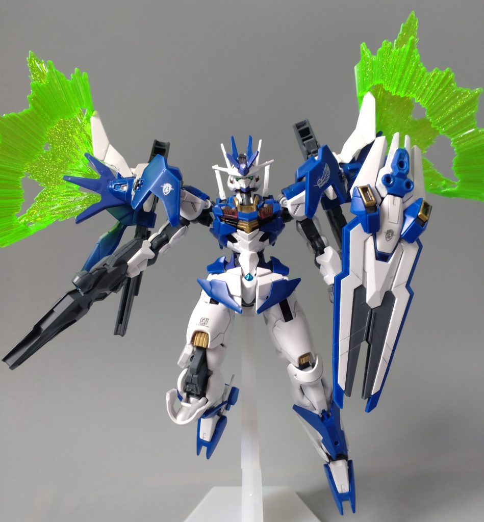 通常のフォームにクリアパーツを付けて締めです。ご閲覧、ありがとうございました。