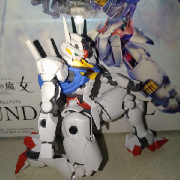 GUNDAM AERIAL 初スミ入れ