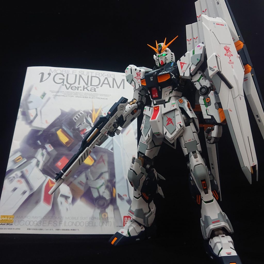 ファンネルがポロリさんなのがおしい泣ver.kaのサザビーも制作で控えとるよ～手をつける時間がないよ（ ＴДＴ）閲覧ありがとうございました(^^)