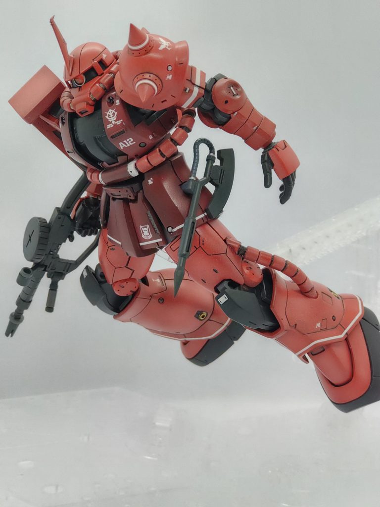 HG　オリジン　シャア専用ザク–2枚目/制作者：inagu 51