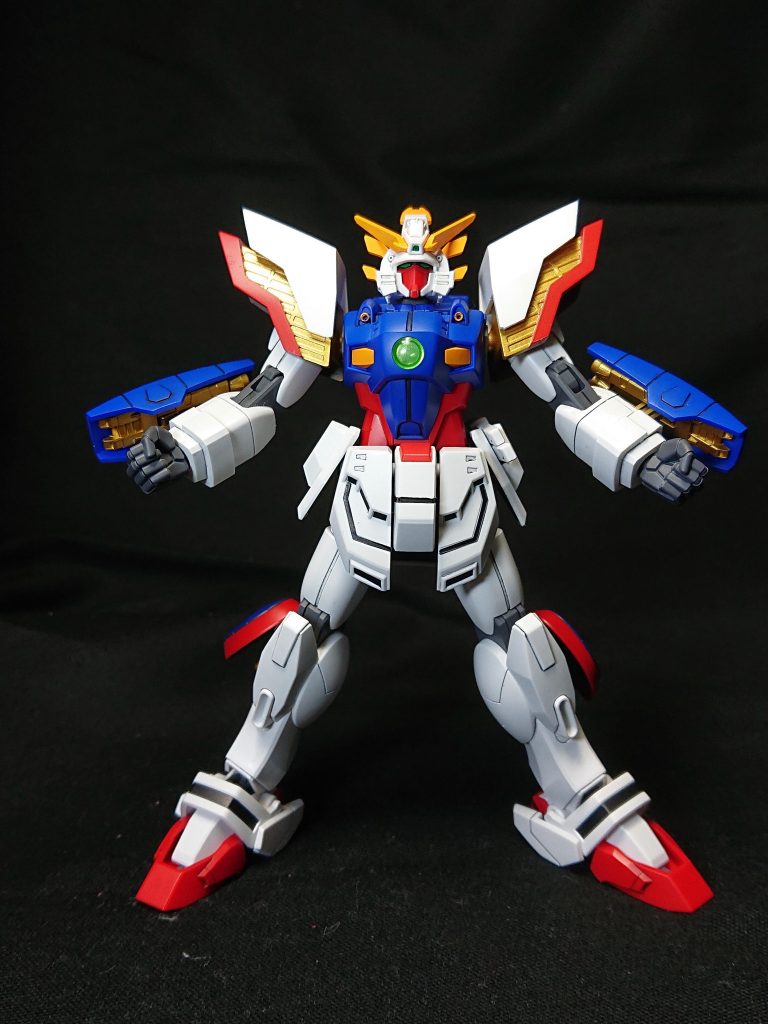 シャイニングガンダム–4枚目/制作者：マイクラ