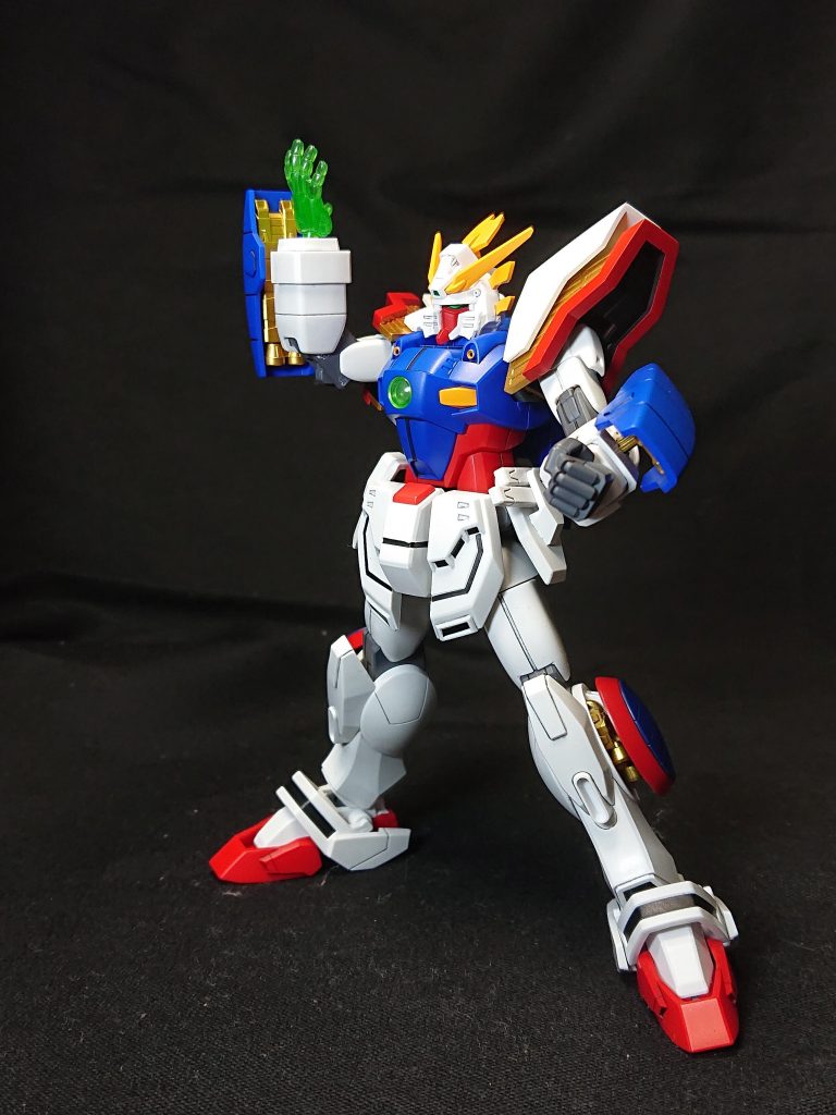 シャイニングガンダム–5枚目/制作者：マイクラ