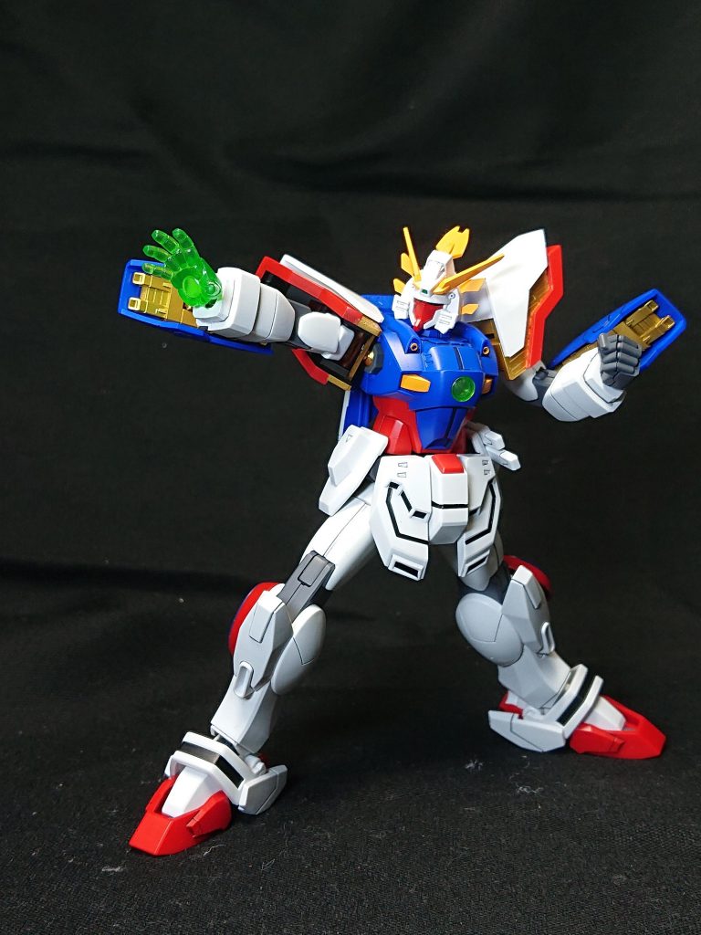 シャイニングガンダム–6枚目/制作者：マイクラ