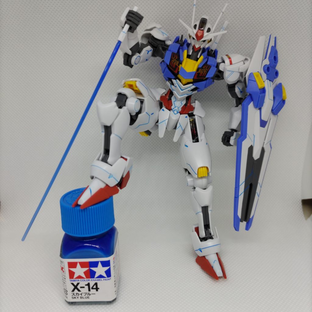 HG ガンダムエアリアル–5枚目/制作者：アップル