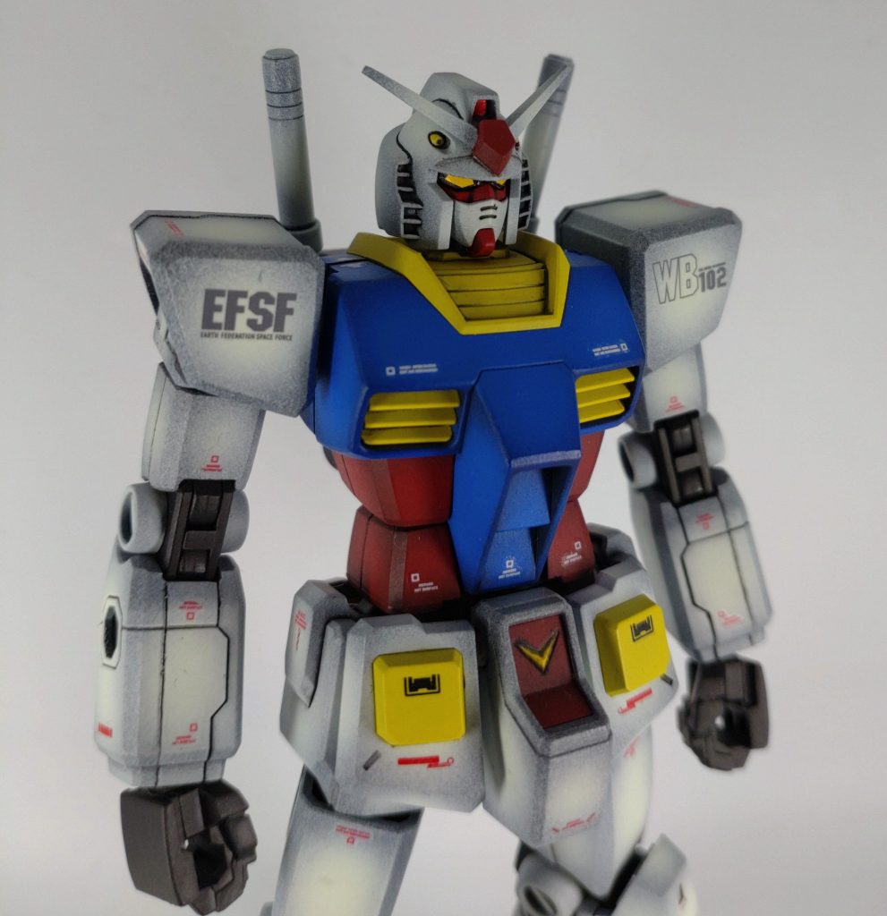 初めての投稿なのでやっぱりファーストガンダムでスタートをきりたくて制作しました。    