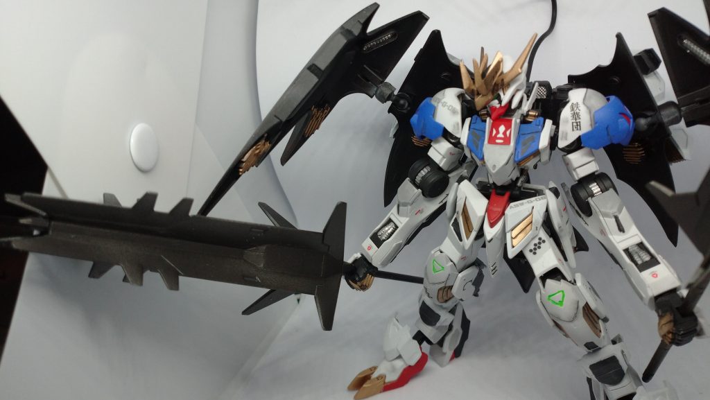 大型メイスの状態、レクスといえばですね、でかすぎてブースに入らんw