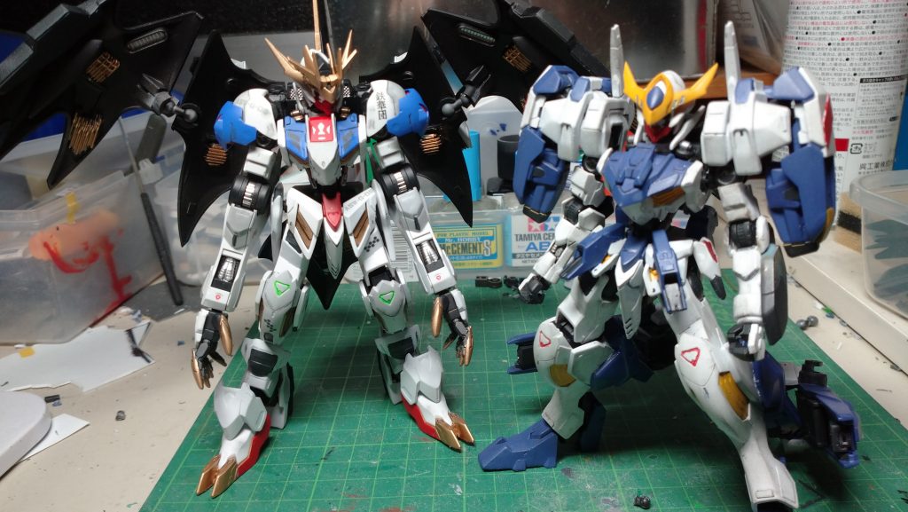 以前製作した、アヴァランチルプスとルプスは正統派な強化ですが、今回のレクスは、悪魔らしさがでて、差別化できたと思います。