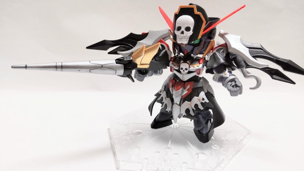 アクション頭につけた髪パーツが干渉して首の可動が絶望的です（泣）もう少し調整すれば良かった…