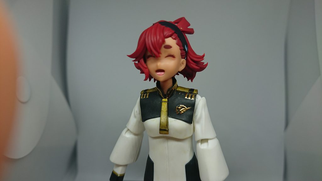 笑顔。と、ほぼ普通に組んだのとあまり変わらない感じになりましたがこれはこれで良し。