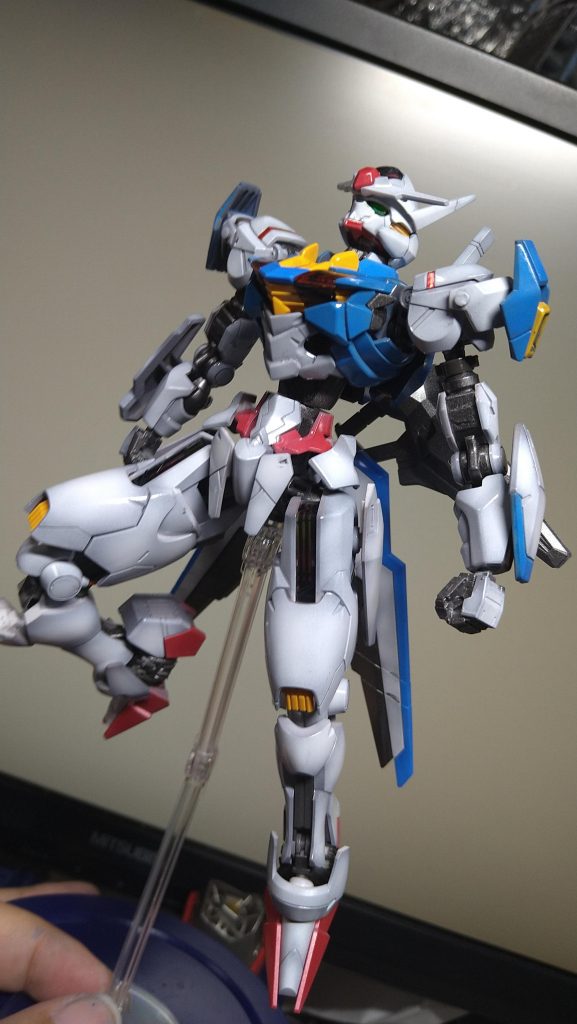 アニメと比べて気になったプロポーションをいじりました。主に太ももの付け根関節のお手軽延長、胴の3ｍｍ延長、二の腕の延長などです。