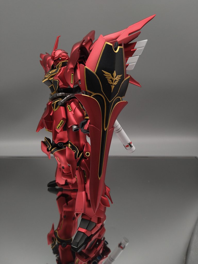 HGUCシナンジュ マットキャンディ塗装–3枚目/制作者:ノラネコ男