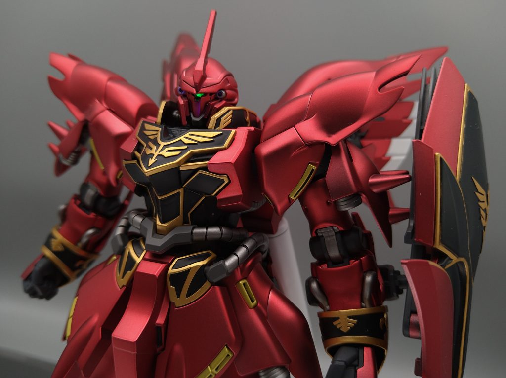 MG シナンジュ塗装 グラデーション＆キャンディ塗装 ガンプラ完成品 - 特撮