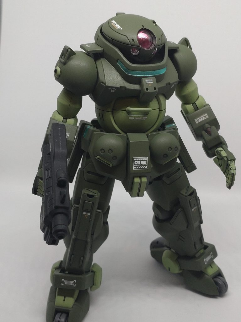 武器は前回のグリモアのライフルを拝借しています。