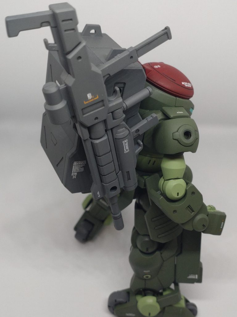 コンテナにアサルトライフルを懸架できるようにしました。