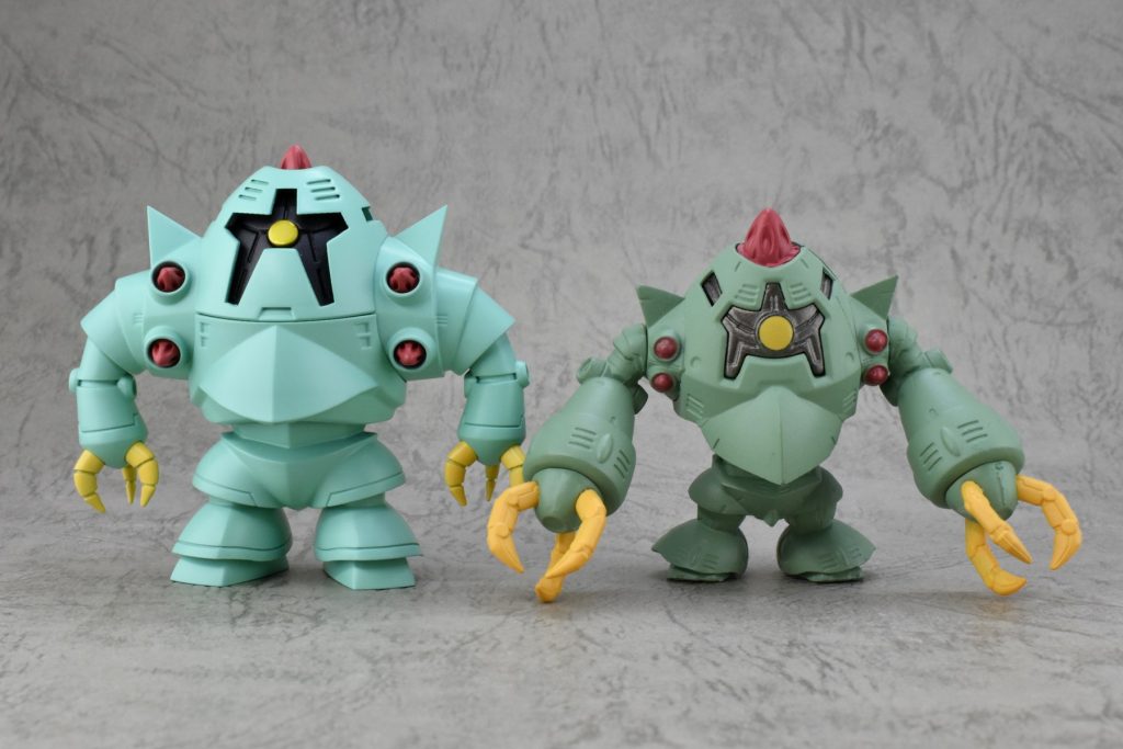 旧コンバージのゾックと比較。