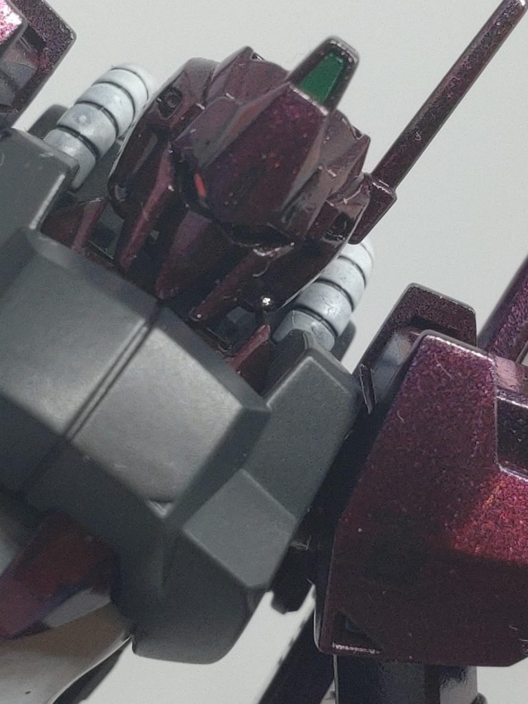 顔面アップ❗ホコリが付着してしまった。