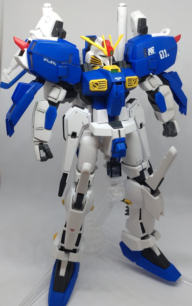 古いキットですがプロポーションは抜群ですね。