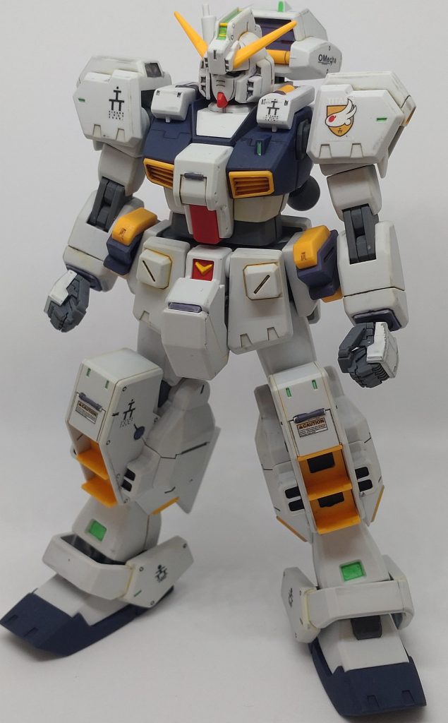 ハンドパーツはMSハンドの握り手に変更しました。