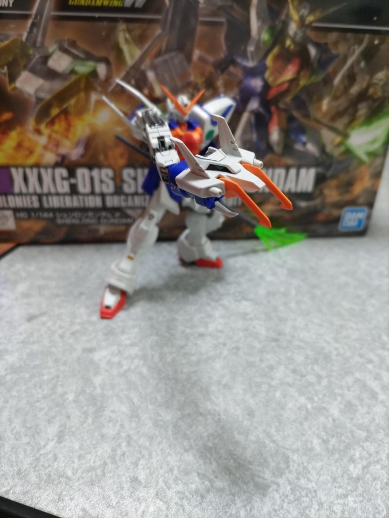 ドラゴンハングを伸ばすと、ちょっと重さに負けがちです。