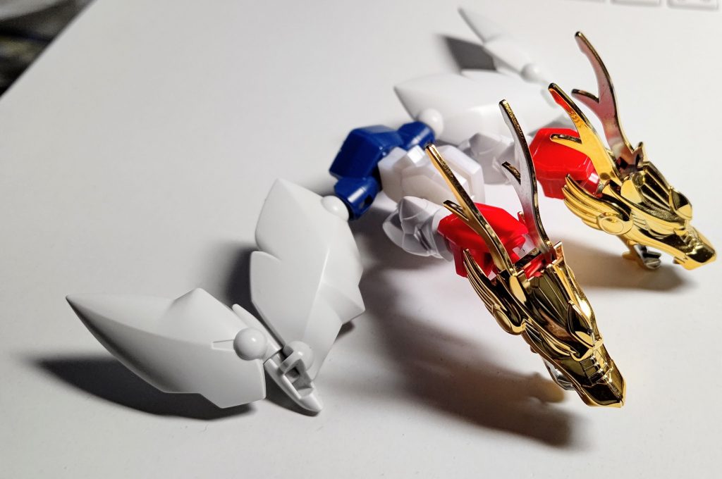 サポートメカ、ワイバーン(笑)。もうちょっと手を加えたかった。