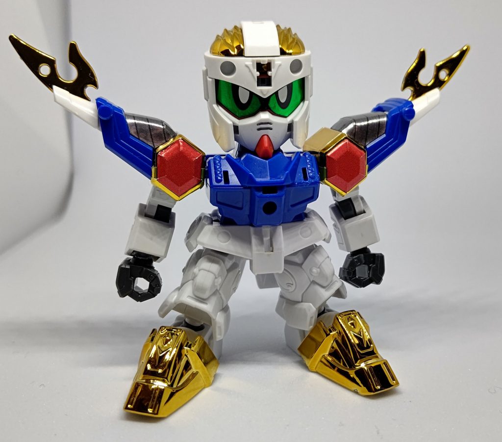 軽装態。EXスタンダードの二の腕を使用してるので腕が長いです。