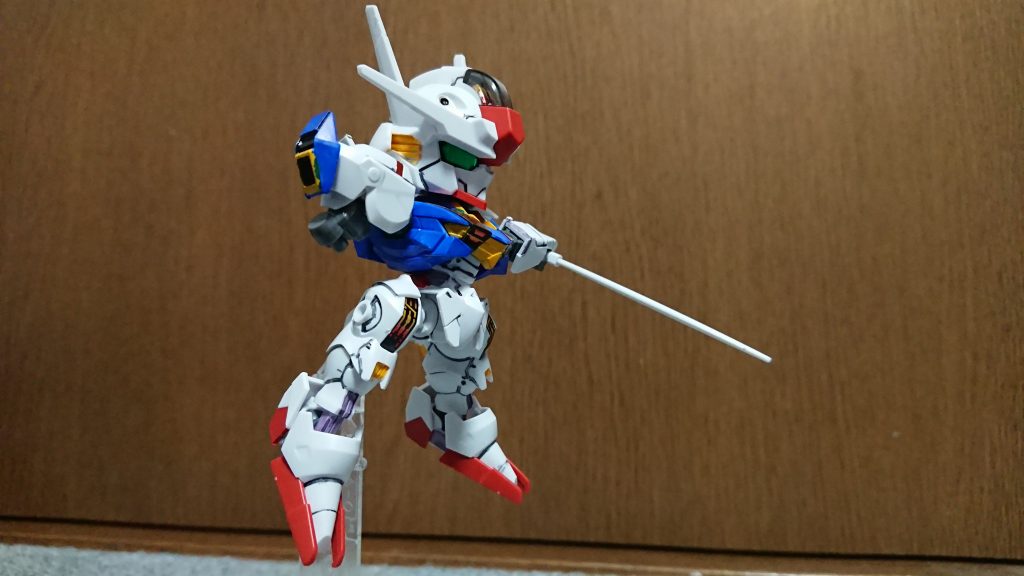 真っ白ですがビームサーベルあるので今日のやつも出来ます