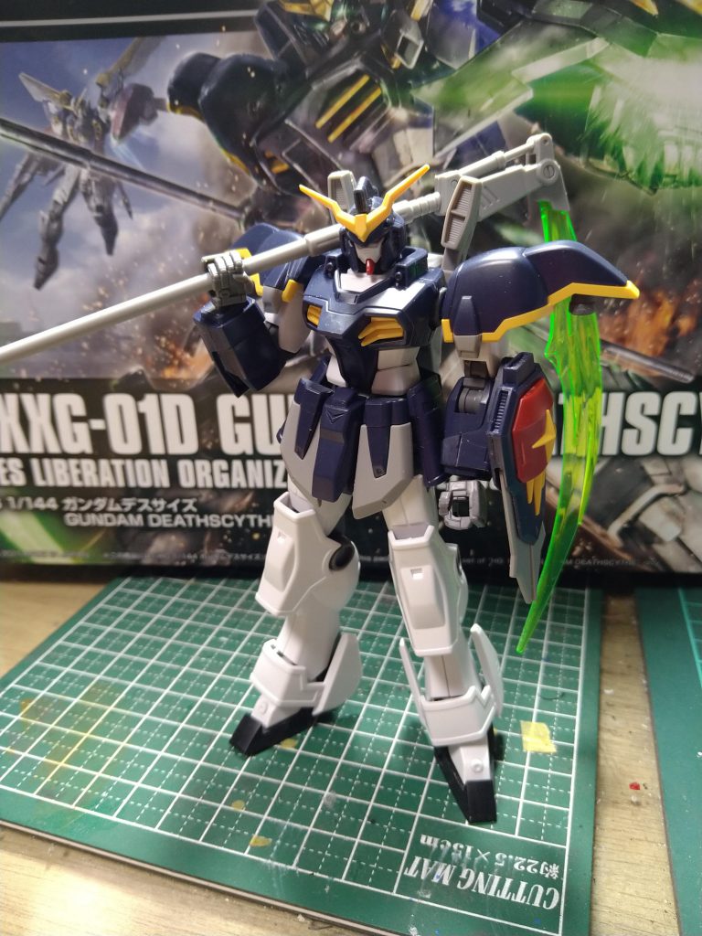 パチ組しただけでこの完成度ですからね（笑）このままでも部分塗装してスミ入れするだけで充分だったんだけどw