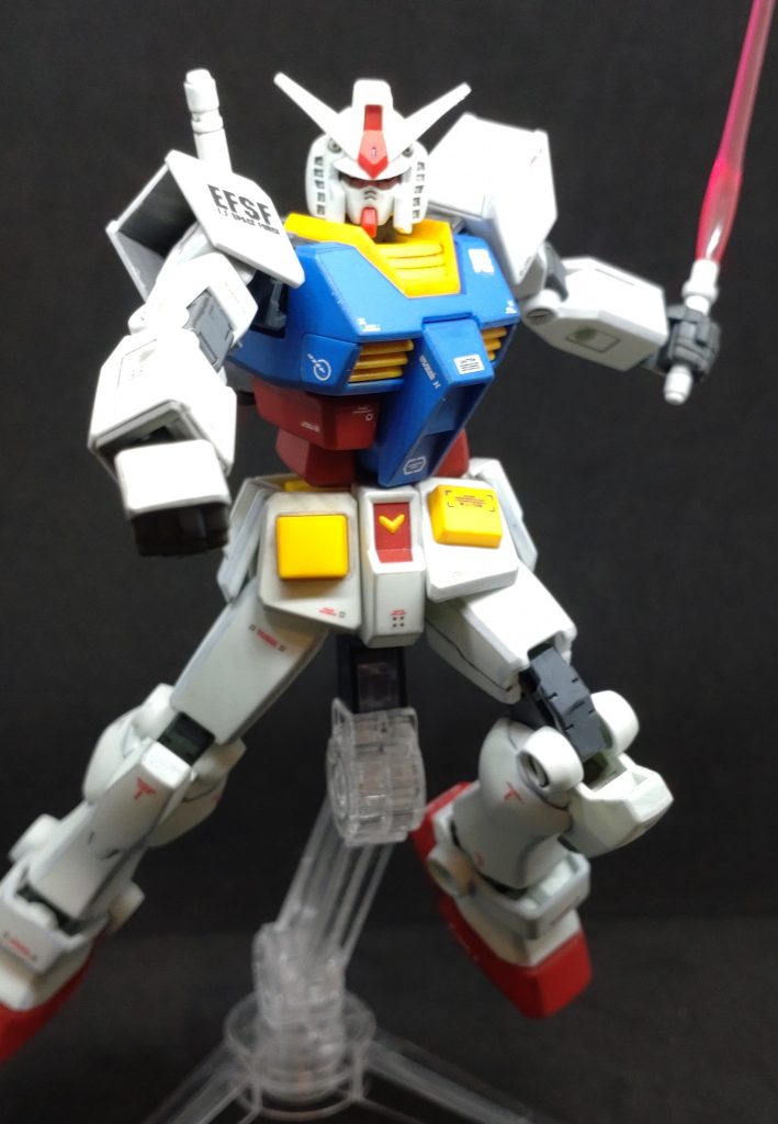 EGガンダム（ﾗｲﾄﾊﾟｯｹｰｼﾞVer）–6枚目/制作者：ガンプラおじさん