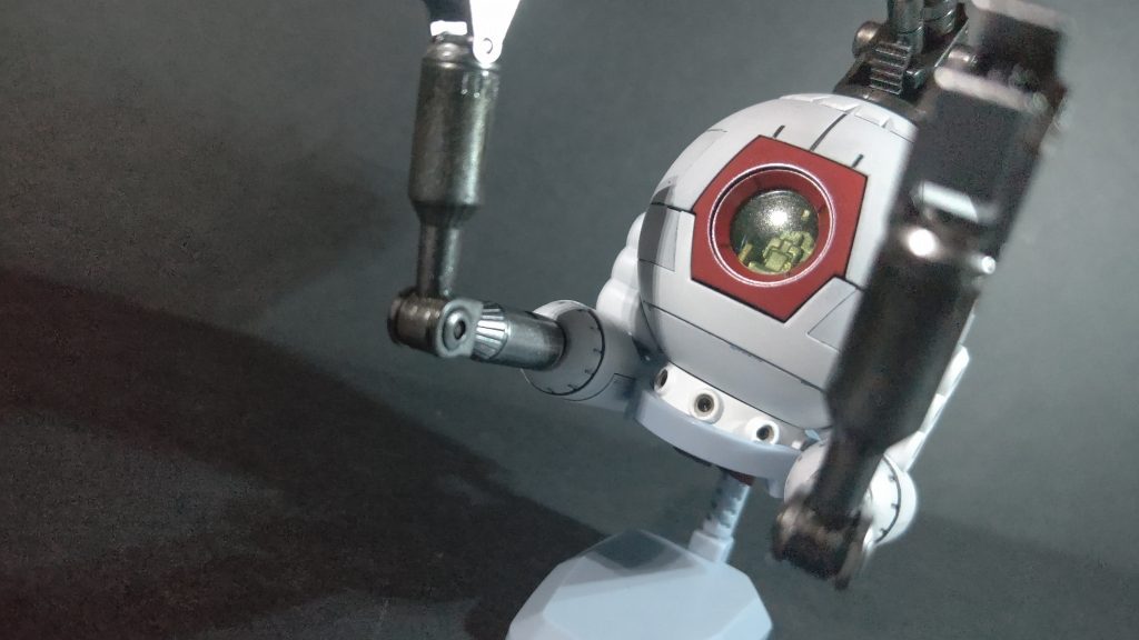 透けるコクピットは上手く生かすことを意識して。