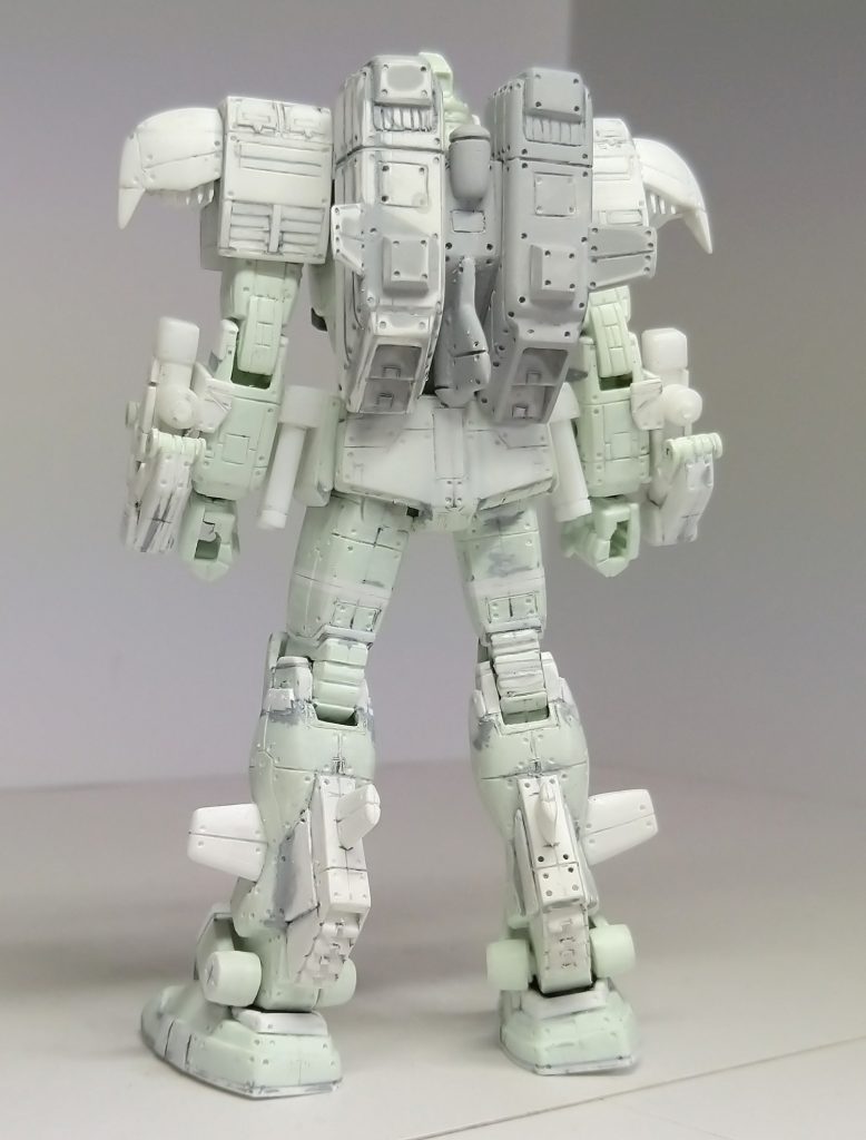 集めた資料よりスケールアップして製作したのですがベースとの擦り合わせに苦労しました💦💦