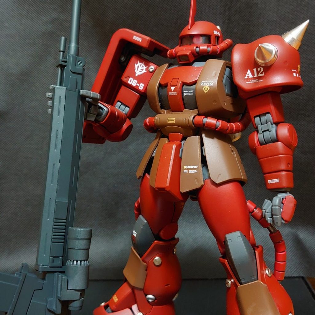 MGシャア専用ザク｜ミヒロさんのガンプラ作品｜GUNSTA（ガンスタ）