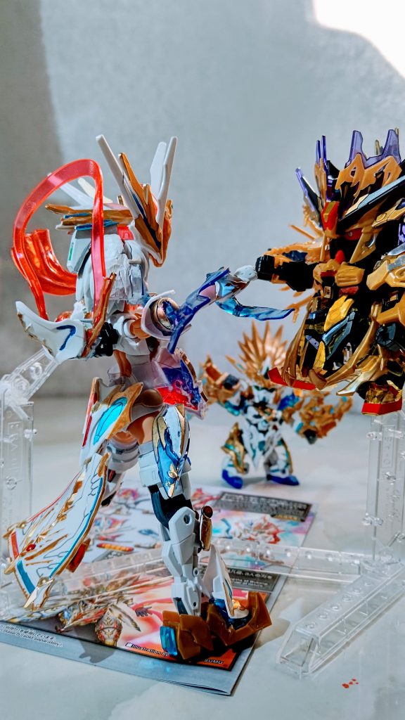 ルルチェを使ったのはボディが白いのもありますが、某抑止の守護者が褐色肌と銀髪になる傾向にあるのと、某悟空が銀髪にパワーアップしたのをリスペクトした結果です。