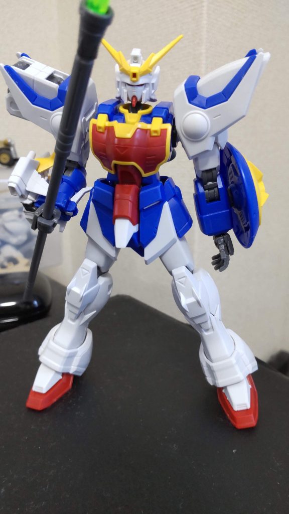 塗装前の状態このキットは塗装すると映えますね。