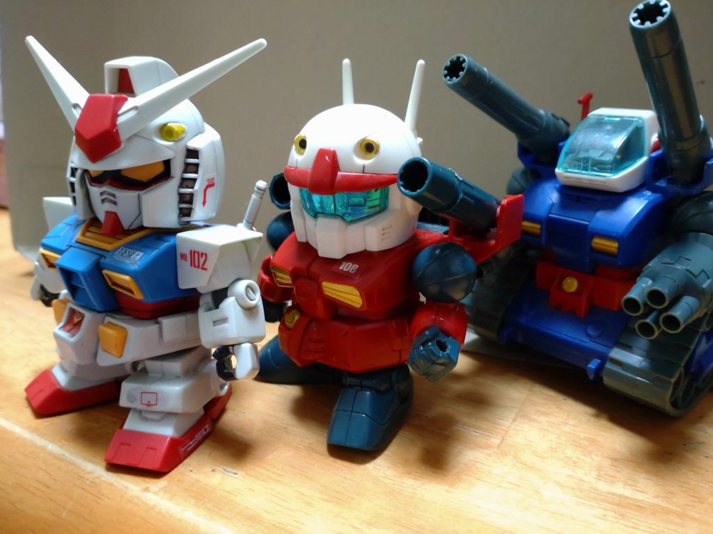 うまく？隠していますが、キャノンの右砲先がありませんでした。さて君達も旅立ちたまえ（笑）