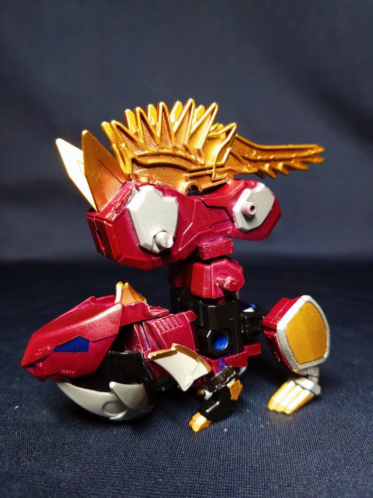 ステゴスライドンがモチーフのザウラーステゴス。キラーランダー時の胴体と頭部になります。