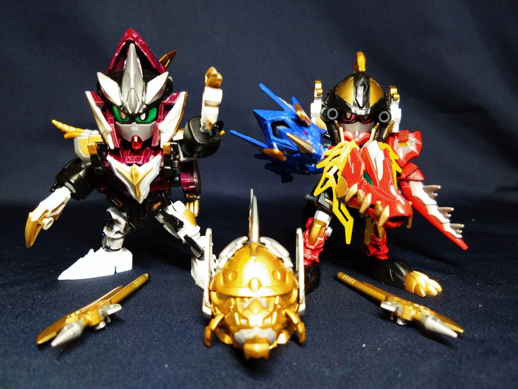 戦隊ロボSDのアバレンジャー最終作はダイノランダー、キラーランダー、武具竜の合体したヴァルカダイノランダーです。