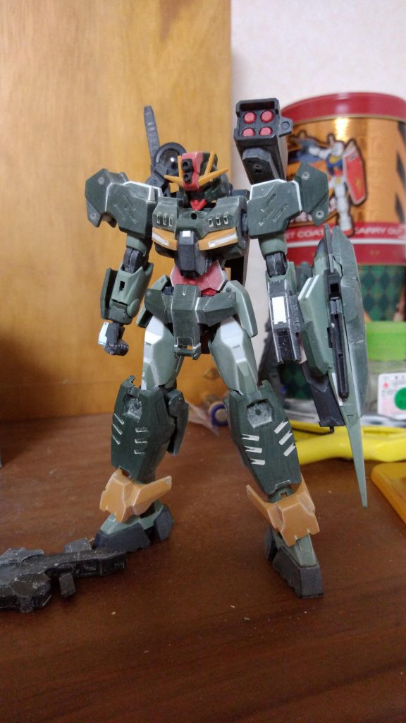 各面エッジを出しましたwソードの刃・ビットブレードをプラ板を貼り付けて鋭くしました😂