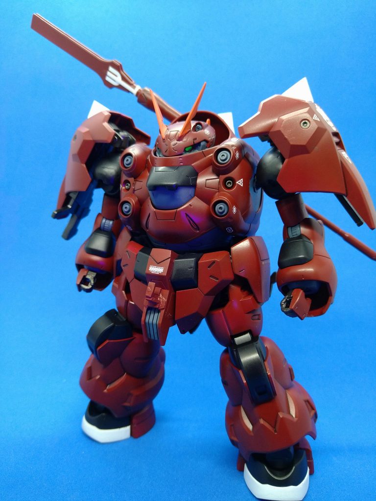 グシオンが短足だったので地上戦でも初動が早くなるよう頭身を上げ、見栄えも違和感ないよう纏めてみました。