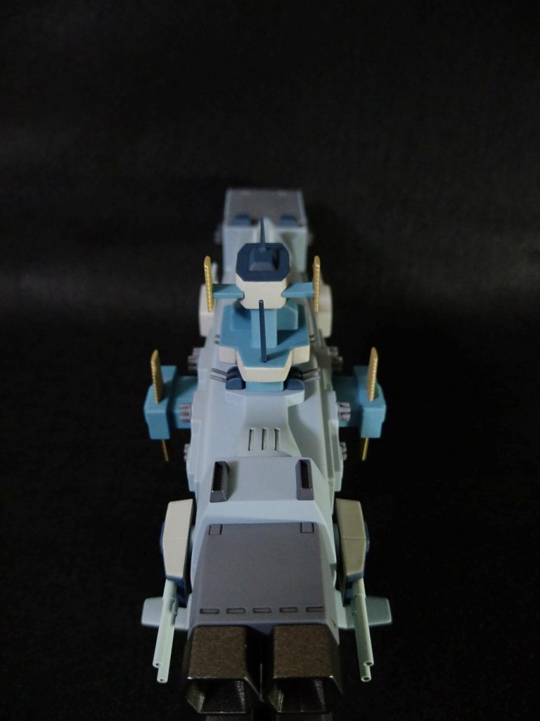 後。さて本題です(笑)題材をマゼランに決めた後、今回は不思議とカラーリングや製作プランがスッスと決まりました。塗装はWW2英国海軍の水上艦艇っぽい感じに。製作面の加工としては、主砲(と機銃も!)の砲身を真鍮パイプに変更しようと決心。真鍮パイプなんて使った実績はないのですが(笑)