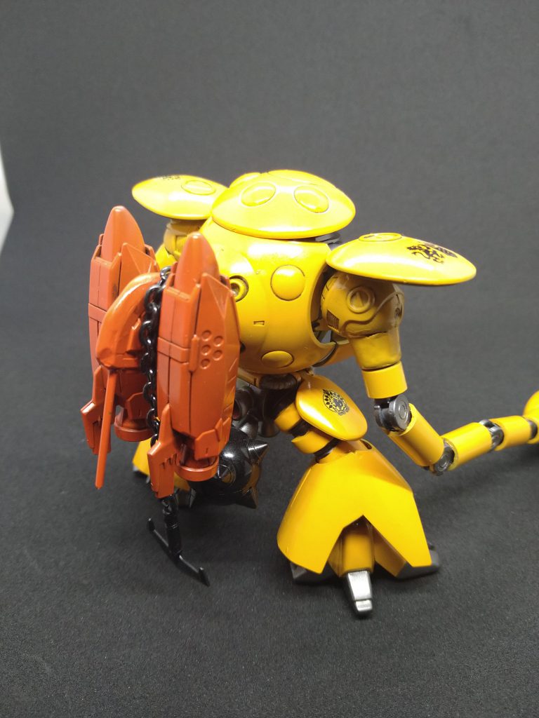 ビルダーズパーツ・マリーンを取り付け。ズゴックEっぽく。