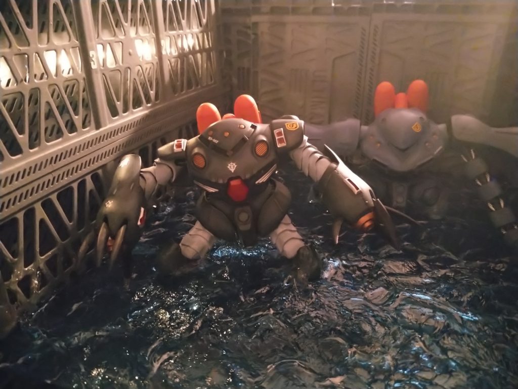 左側に設置したLEDライトを点灯するとまた違った雰囲気が楽しめます。