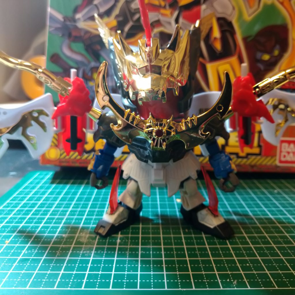 塗装前。バランス見ながら各部調整していきました。