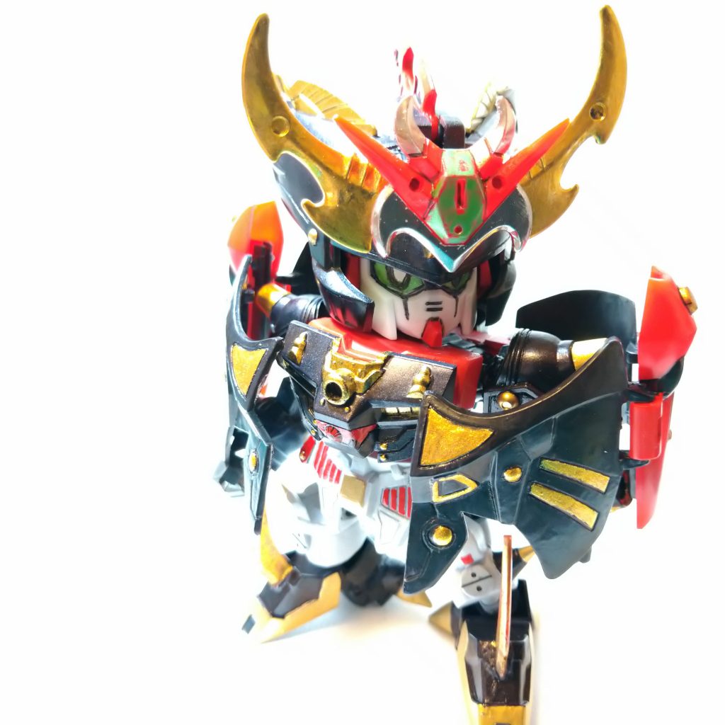 こちらもちゃんと側近やってる時ですね。ペンと筆塗りです。