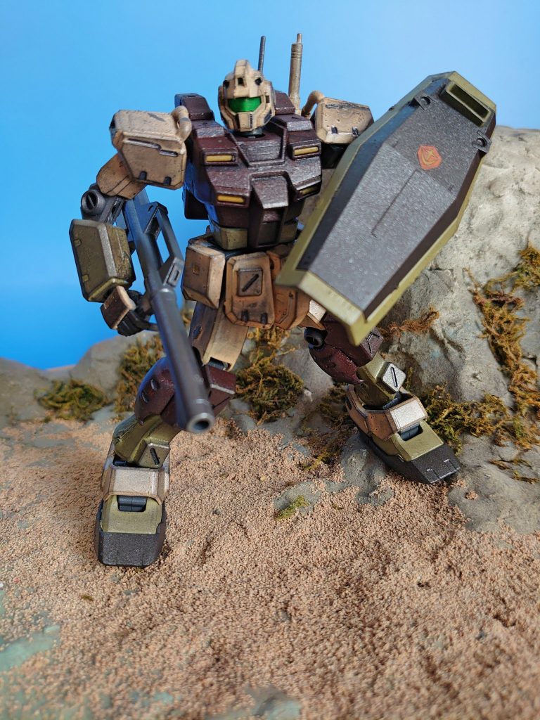 戦火のパワードジム–2枚目/制作者：kgym0