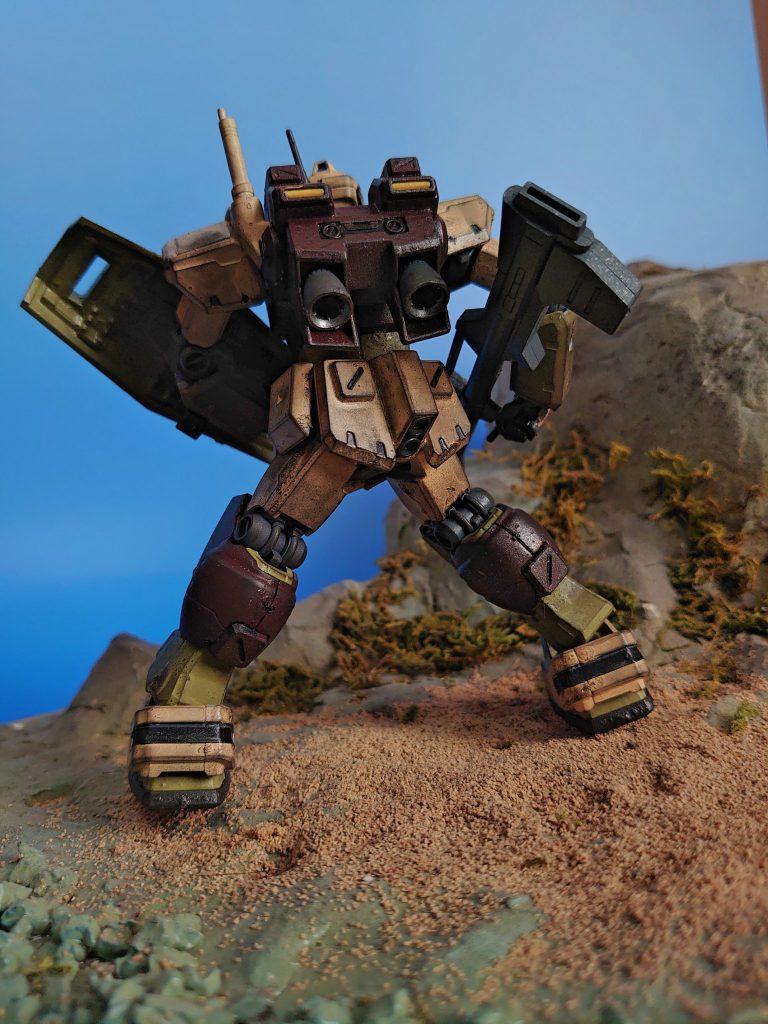 戦火のパワードジム–3枚目/制作者：kgym0