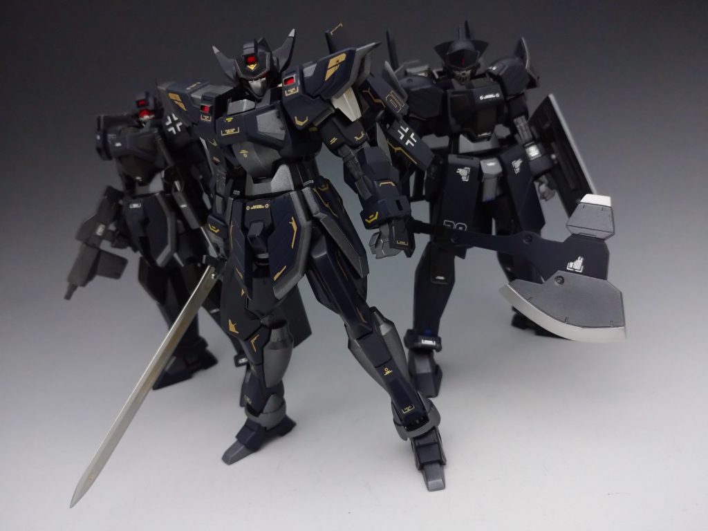 ようやく3体揃いましたので満足です。ただ他にも同じキットがあるので今回の経験を元にさらにクオリティを上げていきたいと思います。