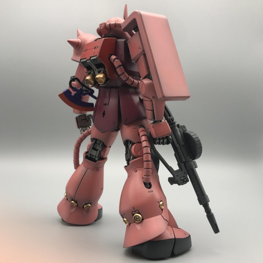 MGシャアザク　ノンデカール 仕上げ–2枚目/制作者：zima5250