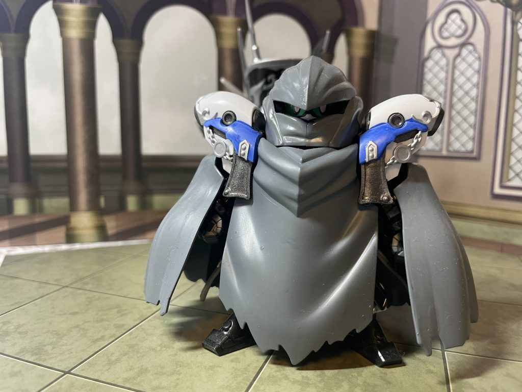 マントフル装備は別に作っちゃいました。テトラっぽく塗るのもいいっすね！